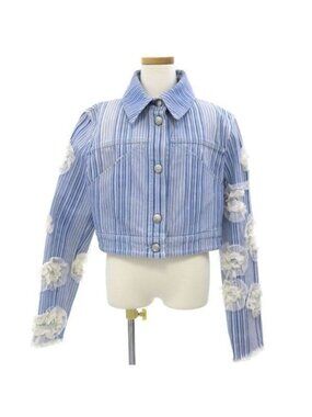 Chanel Denim Jacket Size 34